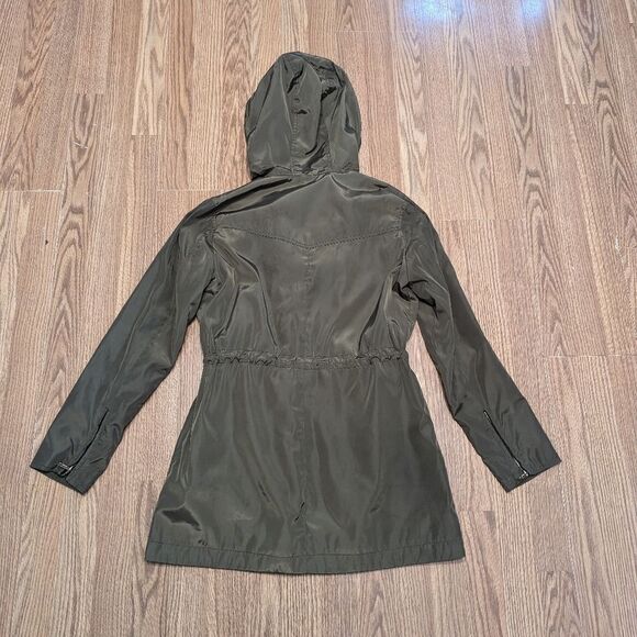 Zara Olive Hooded Jacket - Picture 2 of 3